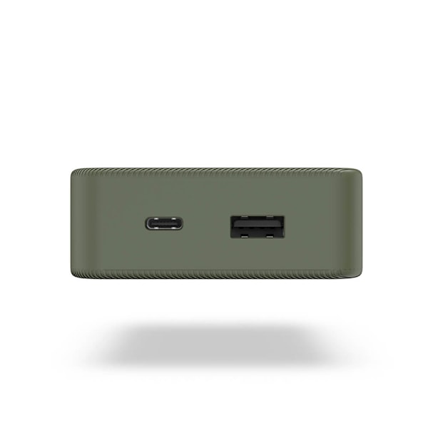 Powerbank Colour 20 20000mAh USB-C+USB-A Grön