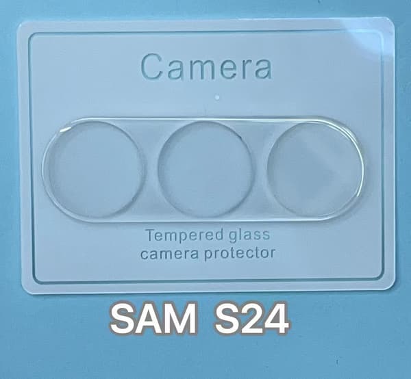 Objektivbeskyttelse til Samsung Galaxy Transparent Samsung Galaxy S24 Transparent