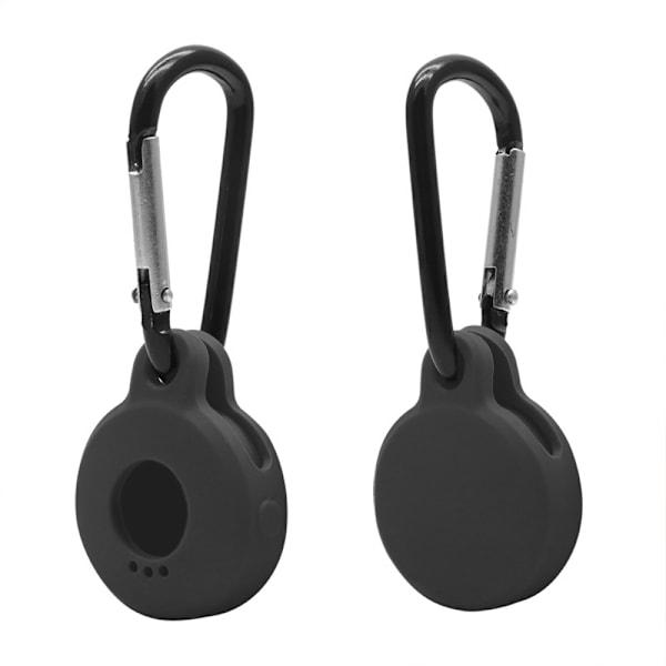 Silikoninen suojakotelo laattatarralle Bluetooth Tracker 2024 Musta