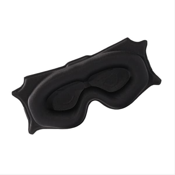 6D Konturerad Sovmask - Ultimat Komfort & Mörker Black Black