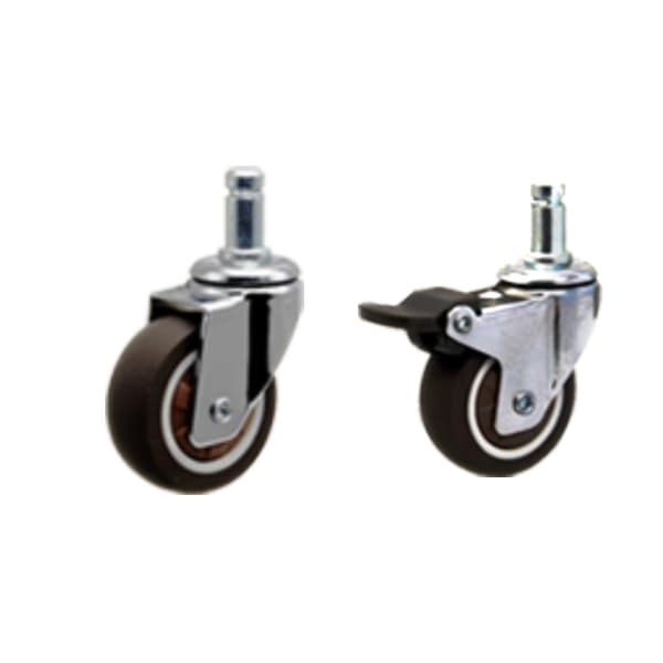 Tunga TPR-benhjul - 4-pack Single wheel 2 inch 2 inch
