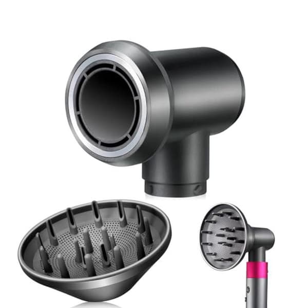 Adapter och Diffuser Set Kompatibelt med Dyson Airwrap HS01/05 Styler för Definierade Lockar och Volym