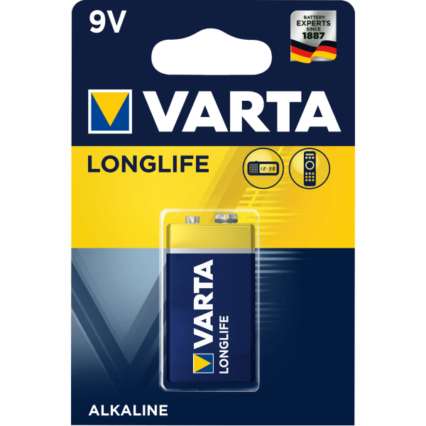 Longlife 9V Batteri 1-pack