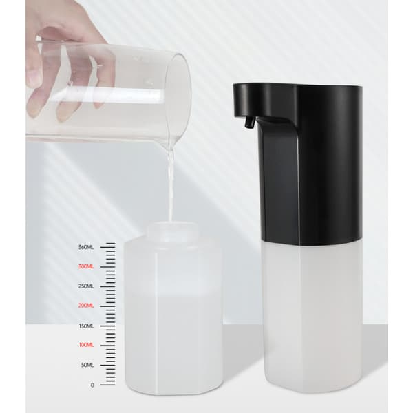 Smart Sensor Flydende Sæbedispenser - Skummende & Gel Black Black