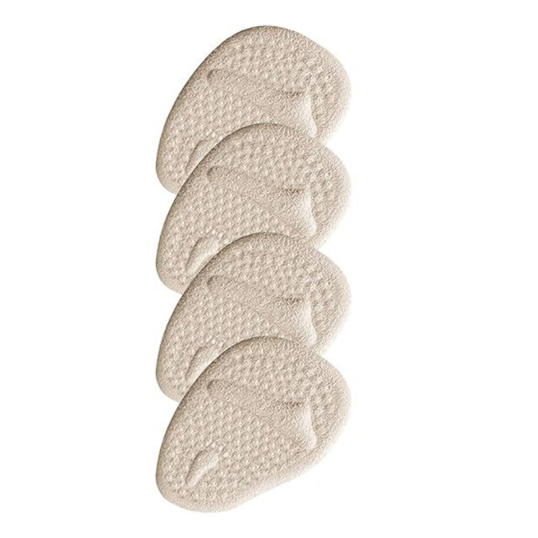 4-pack halkfri framfotsdyna Aprikos