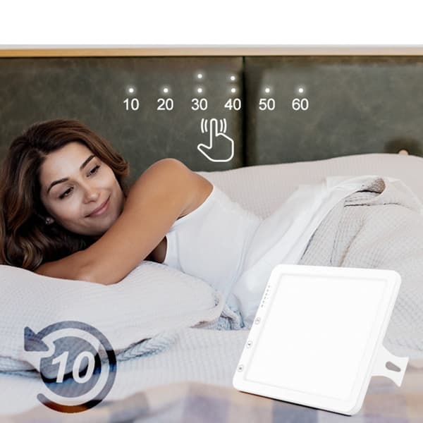 Bionic aurinkolamppu DC EU -adapterilla – mielialaterapiaa ja silmien hoitoa