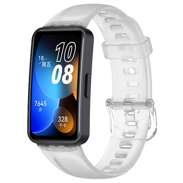 Silikonarmband för Huawei Band 9 Transparent
