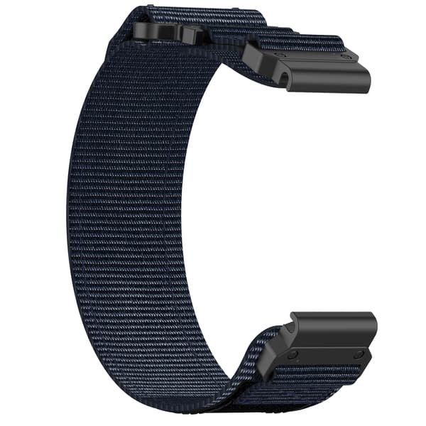 Garmin 26 mm nailonranneke tarranauhalla Blue Blue