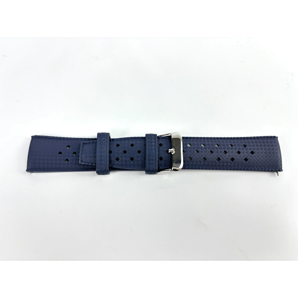Blått Klockarmband för Tissot Omega Blå 22mm