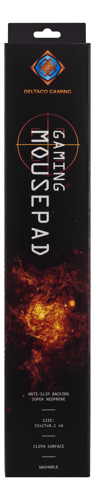 DMP210 S Mousepad in neoprene, 320x270x2mm, black