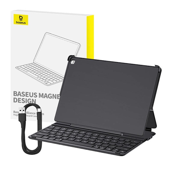 Magnetisk tastaturetui Baseus Brilliance til Pad 10.2" (sort)