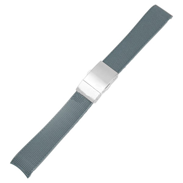 Klockarmband för Longines Conquest L3.742 642 781 782 - 21mm Grå+silver
