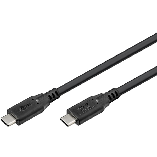 USB-C™-kabel, USB 3.2, 100 W, 10 Gbit/s, Power Delivery, 3 m
