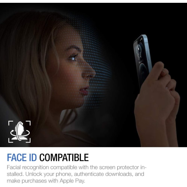 Skærmbeskytter i hærdet glas Gennemsigtig  iPhone 14 Pro Gennemsigtig
