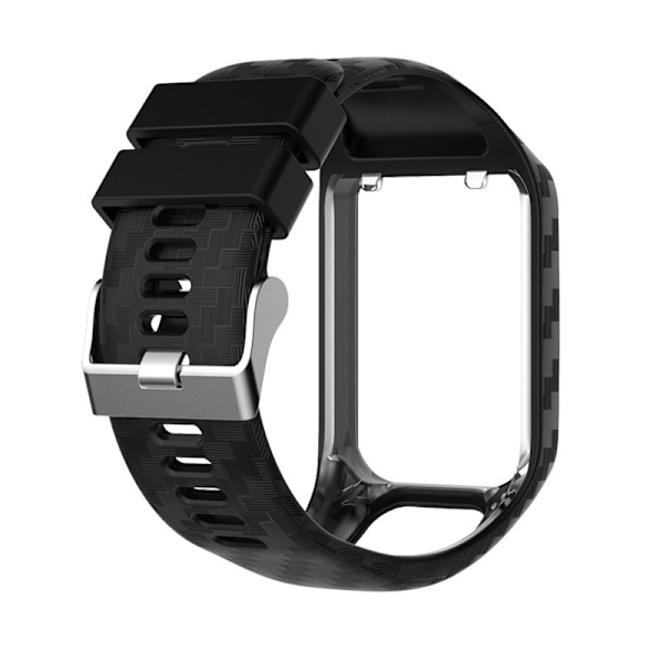 Silikonarmband för TomTom Smartwatch Svart