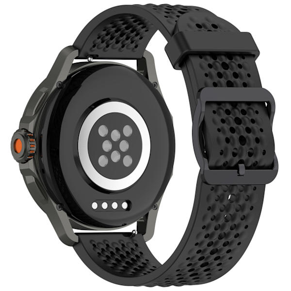 Silikone urrem til Xiaomi Watch S4 Sport Sort 20 mm