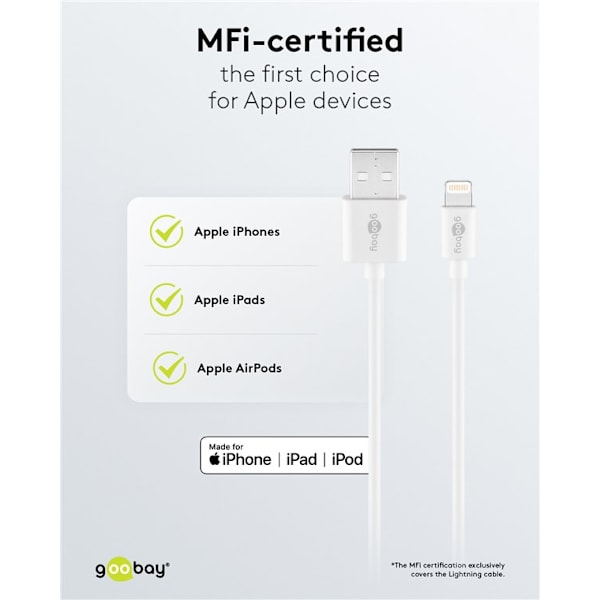 Apple Lightning Dual laddningssats (12 W)