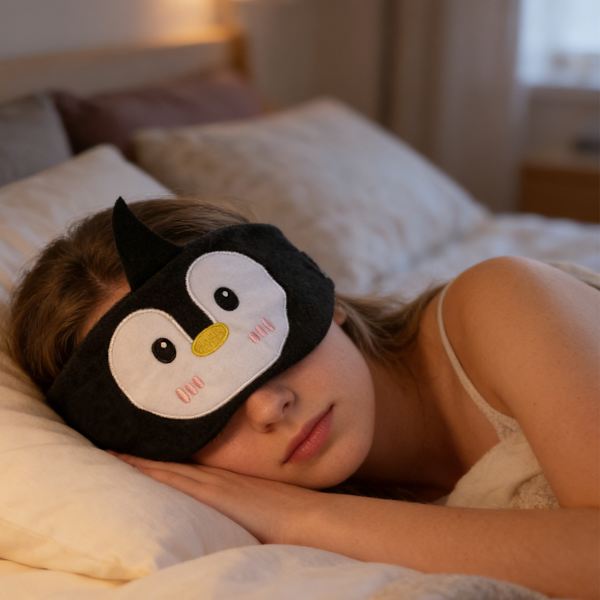 Bluetooth 5.0 Sovhörlurar / sovmask med Bluetooth-hörlurar Black Black
