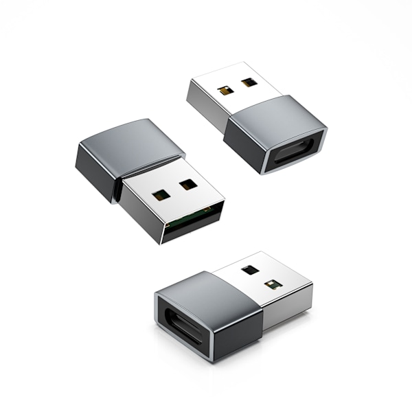 Kompakt USB C till USB-adapter för smidig anslutning