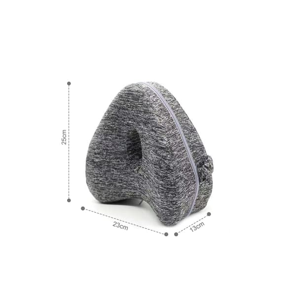 Hjärtformad Ergonomisk Benkudde - Ortopedisk Kudde Gray Gray