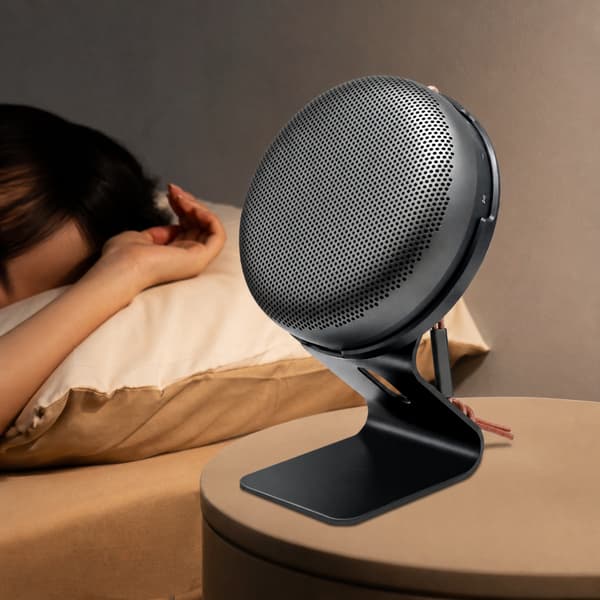 Högtalarställ kompatibelt med Beosound A1 2nd Gen och Beosound A2, med halkskydd och skyddande vaddering Silver Silver