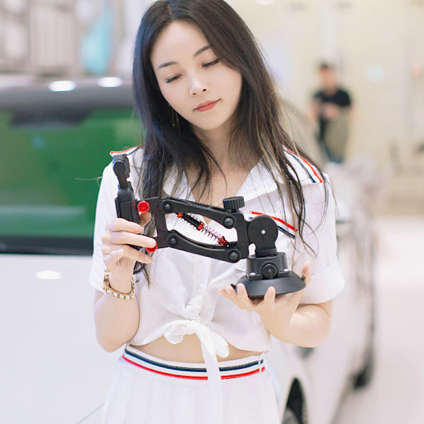 INF DJI OSMO Pocket 3 Stötdämpande stabilisator / bilfäste med sugkopp