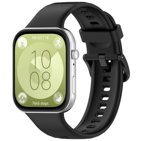 TPU klockarmband för Huawei Fit3 Svart