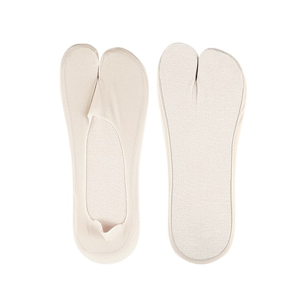 Is Silk Split Toe No Show Strumpor - 4 Par Sommarstrumpor