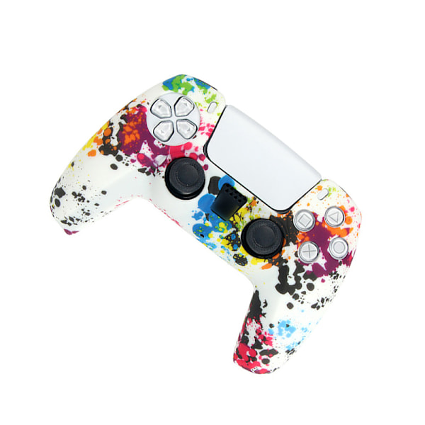 Camouflage silikonfodral för PS5-kontroller C