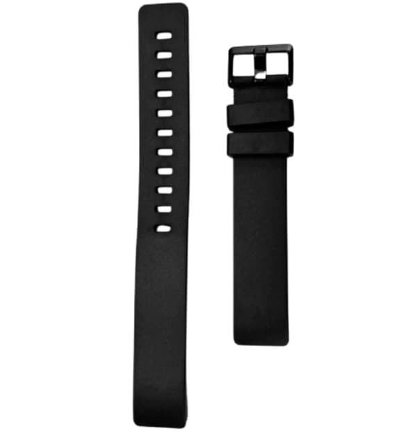 Silikonihihna Fitbit Inspire/Inspire HR:lle Black M Black M
