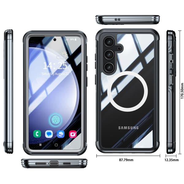Samsung A55 Magnetiskt Mobilskal Blue Blue