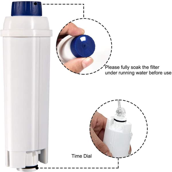 Filter til kaffemaskine White Delonghi ECAM/Esam/ETAM/BCO/EC680/EC800 White