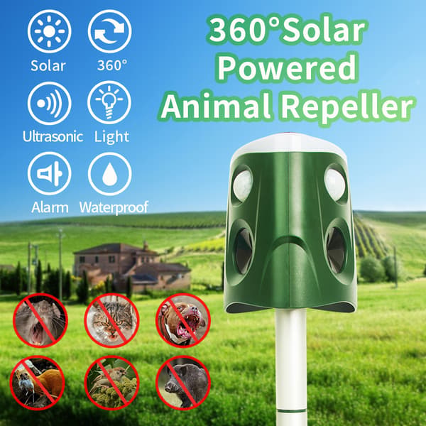 Fugleafvisende højttaler - 360°
