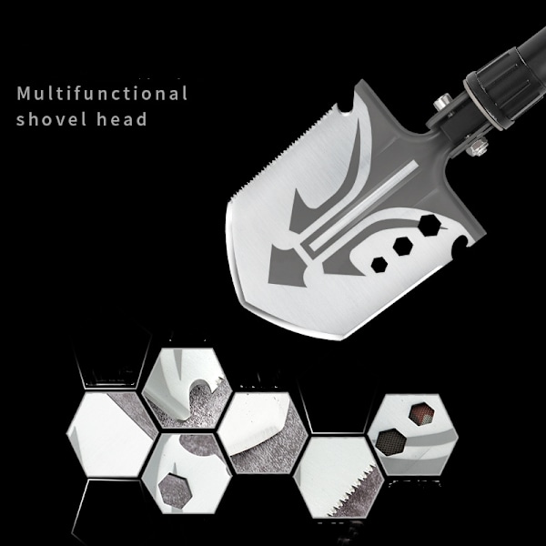 Fällbar spade