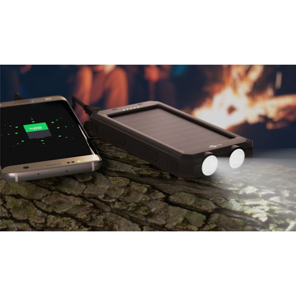 Utomhus solar powerbank 8.000 mAh