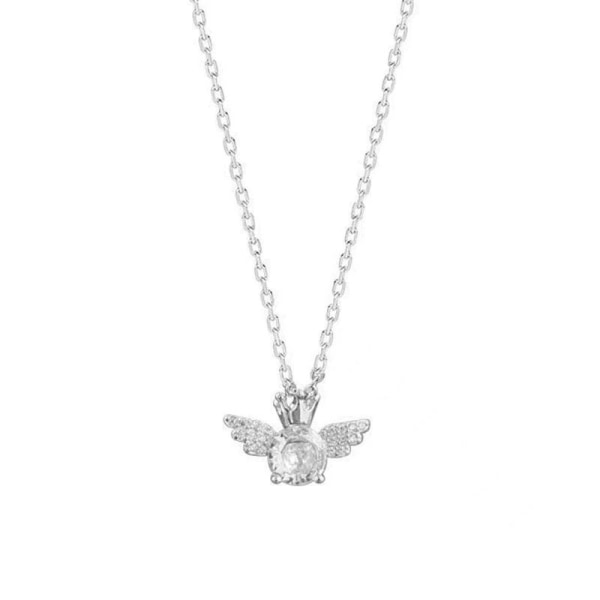 Snyggt halsband Angel Crown Silver Silver