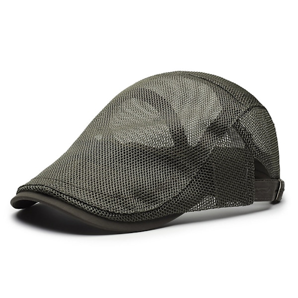 Snygg sommar mesh solskydd baseballkeps Grön