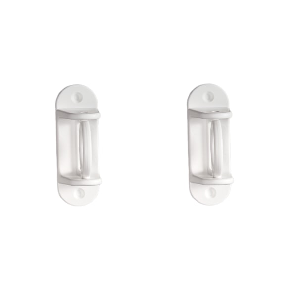 360° Roterande Gardinstångsfästen, 2-pack
