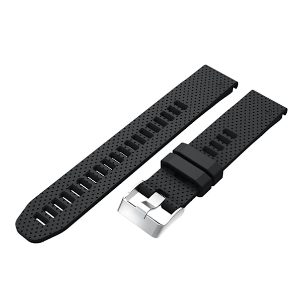Armband för Garmin Fenix 5S Plus Silikon Svart