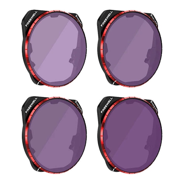 4 suodattimen sarja Freewell Bright Day DJI Mavic 3 Pro/Cine -laitteelle