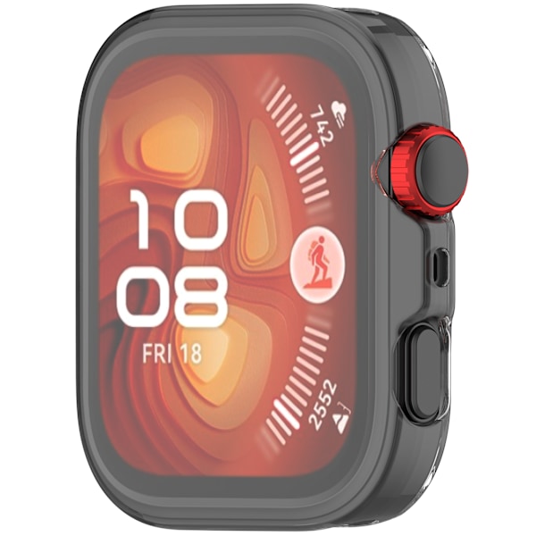 Huawei Watch Fit 4 Pro Full Coverage TPU Skyddsfodral Transparent