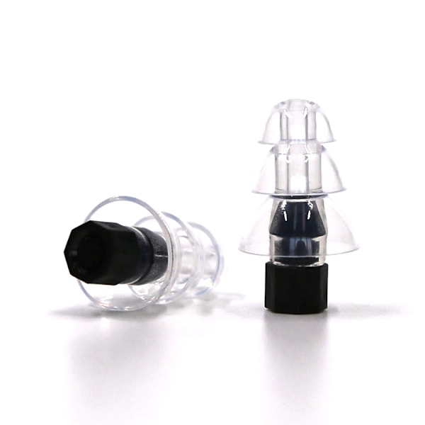 Brusreducerande öronproppar 1 par Black Black