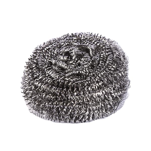 Skrubbsvampar i rostfritt stål, 6-pack