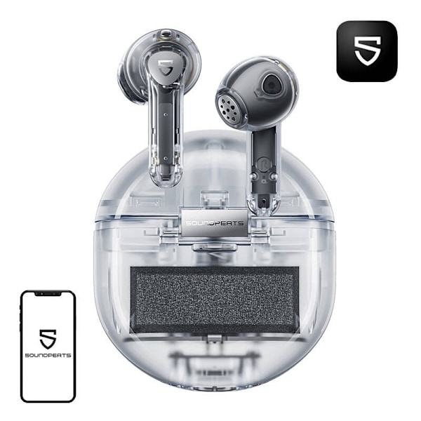 TWS Soundpeats Air TP hovedtelefoner (hvide)