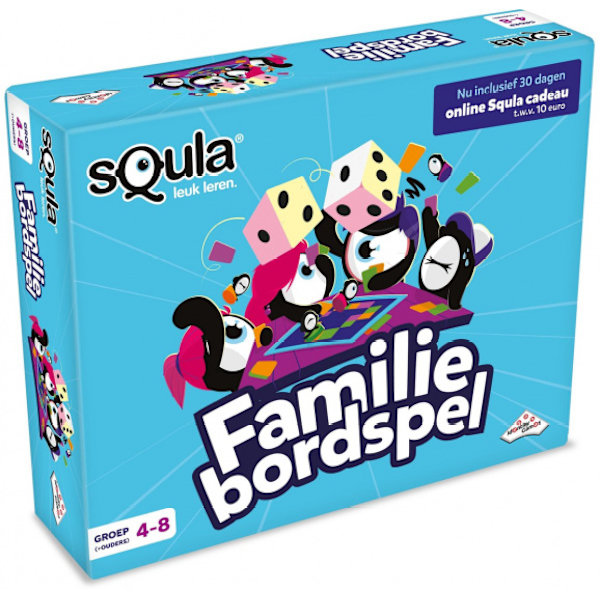 Squla familjebrädspel 31,5 x 8,5 x 26 cm kartong