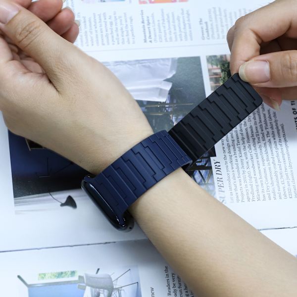 Magnetisk løkkerem til Apple Watch 38/40/41 mm Midnatsblå