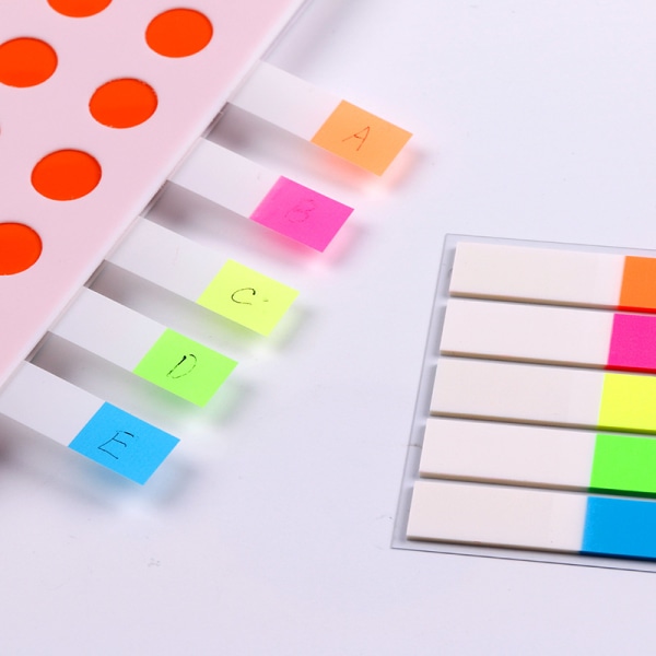 Sticky Notes, Mini Text Highlighter Strips