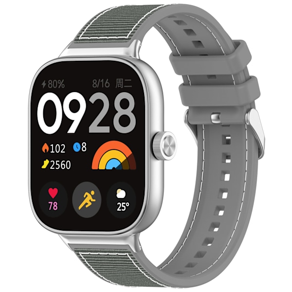 Xiaomi Band 9 Pro flätad nylonrem - klassiskt spänne