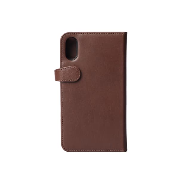 iPhone XR -puhelinkotelo, 3 korttipaikkaa, ruskea