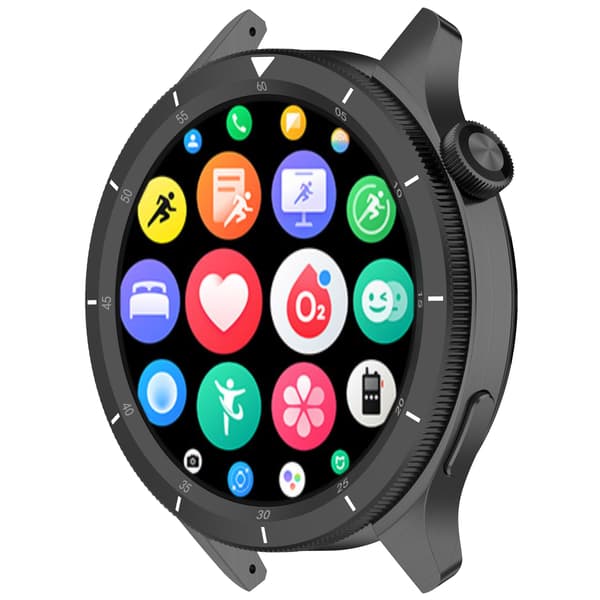 Opgrader din Xiaomi Watch S4/S3 med en elegant ramme i rustfrit stål Scale silver